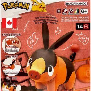 Pokemon Tepig Bandai Quick Model Kit